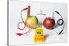 Fruit-powered Clock-Friedrich Saurer-Stretched Canvas