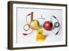 Fruit-powered Clock-Friedrich Saurer-Framed Photographic Print