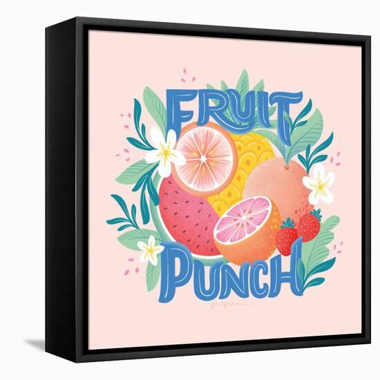 Fruit Punch V-Gia Graham-Framed Stretched Canvas
