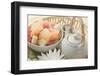 Fruit Salad and Tea in Basket-Foodcollection-Framed Photographic Print