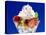 Fruit Salad with Cream Topping-null-Stretched Canvas