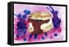 Fruit Scone-Wolf Heart Illustrations-Framed Stretched Canvas