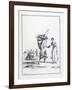 Fruit Seller, Paris, France, Europe, Melon, Watermelon, Liszt Gourmet Archive-null-Framed Giclee Print