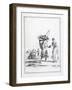 Fruit Seller, Paris, France, Europe, Melon, Watermelon, Liszt Gourmet Archive-null-Framed Giclee Print