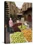 Fruit Seller, Tripoli, Lebanon, Middle East-Christian Kober-Stretched Canvas