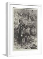 Fruit-Sellers Going to Jerusalem-William J. Webbe-Framed Giclee Print