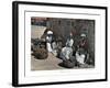 Fruit Sellers, Rio De Janeiro, Brazil, 19th Century-Gillot-Framed Giclee Print