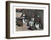 Fruit Sellers, Rio De Janeiro, Brazil, 19th Century-Gillot-Framed Giclee Print