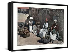 Fruit Sellers, Rio De Janeiro, Brazil, 19th Century-Gillot-Framed Stretched Canvas