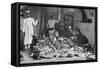 Fruit Shop, India, Early 20th Century-null-Framed Stretched Canvas