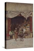 Fruit Shop-Richard Karl Sommer-Stretched Canvas