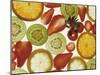 Fruit Slice Still Life-Nicolas Leser-Mounted Photographic Print