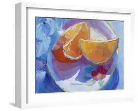 Fruit Slices I-Carolyn Biggio-Framed Giclee Print