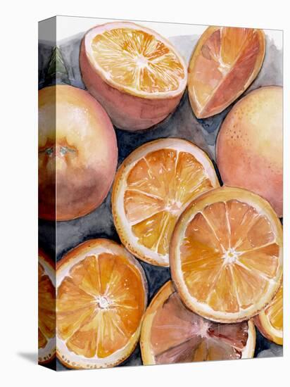 Fruit Slices III-Jennifer Parker-Stretched Canvas