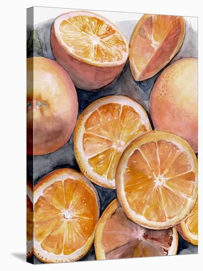 Fruit Slices III-Jennifer Parker-Stretched Canvas