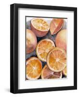 Fruit Slices III-Jennifer Parker-Framed Art Print