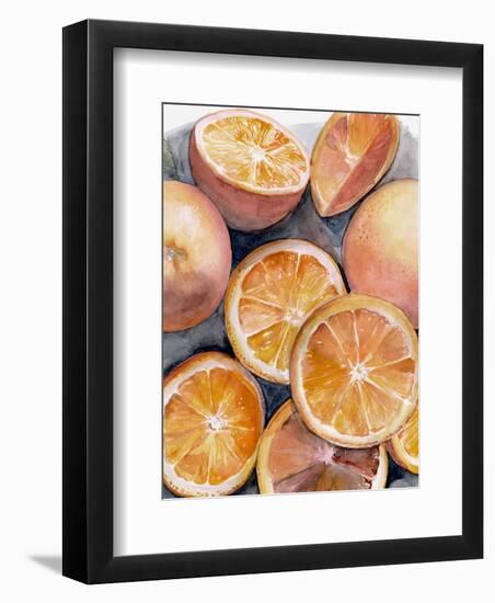 Fruit Slices III-Jennifer Parker-Framed Art Print