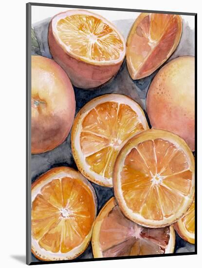 Fruit Slices III-Jennifer Parker-Mounted Art Print