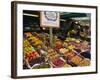 Fruit Stall at Viktualienmarkt, Munich, Bavaria, Germany-Yadid Levy-Framed Photographic Print