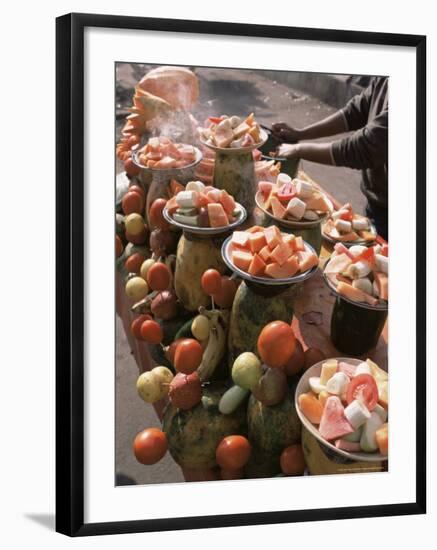 Fruit Stall, Delhi, India-John Henry Claude Wilson-Framed Photographic Print