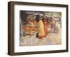 Fruit Stall, Delhi-Eva Roos-Framed Art Print