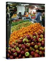 Fruit Stall, Paddy's Market, near Chinatown, Sydney, Australia-David Wall-Stretched Canvas