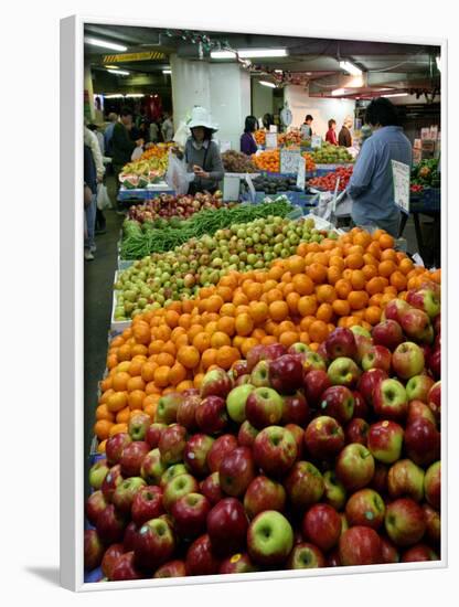 Fruit Stall, Paddy's Market, near Chinatown, Sydney, Australia-David Wall-Framed Photographic Print