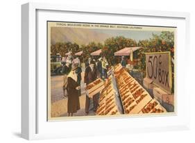 Fruit Stand, California-null-Framed Art Print