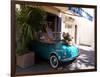 Fruit Stand In Collioure France-Marilyn Dunlap-Framed Art Print