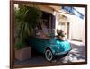 Fruit Stand In Collioure France-Marilyn Dunlap-Framed Art Print