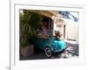 Fruit Stand In Collioure France-Marilyn Dunlap-Framed Art Print