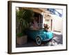 Fruit Stand In Collioure France-Marilyn Dunlap-Framed Art Print