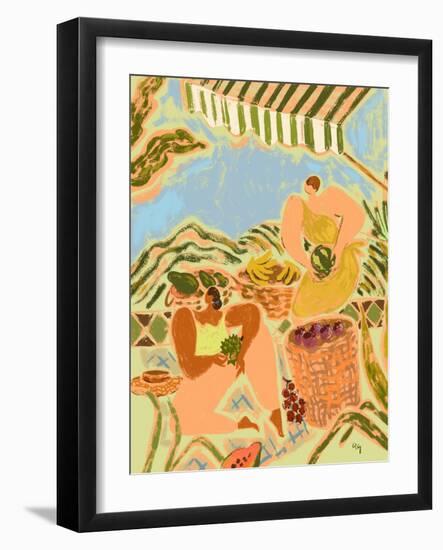 Fruit Stand-Arty Guava-Framed Giclee Print