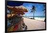 Fruit Stands on Playa Del Carmen, Mexico-George Oze-Framed Photographic Print