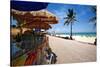 Fruit Stands on Playa Del Carmen, Mexico-George Oze-Stretched Canvas