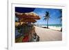 Fruit Stands on Playa Del Carmen, Mexico-George Oze-Framed Photographic Print