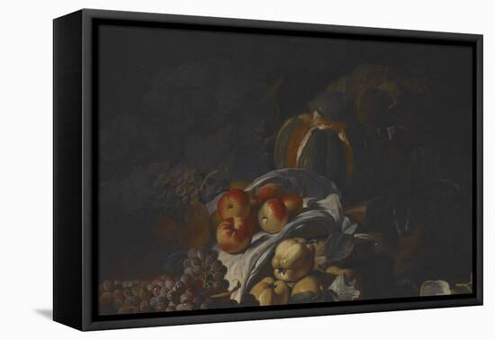 Fruit Still Life-Guiseppe Ruoppolo-Framed Stretched Canvas