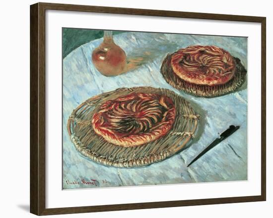 Fruit Tarts, 1882-Claude Monet-Framed Giclee Print