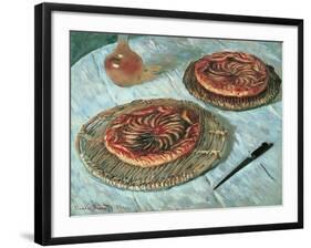 Fruit Tarts, 1882-Claude Monet-Framed Giclee Print