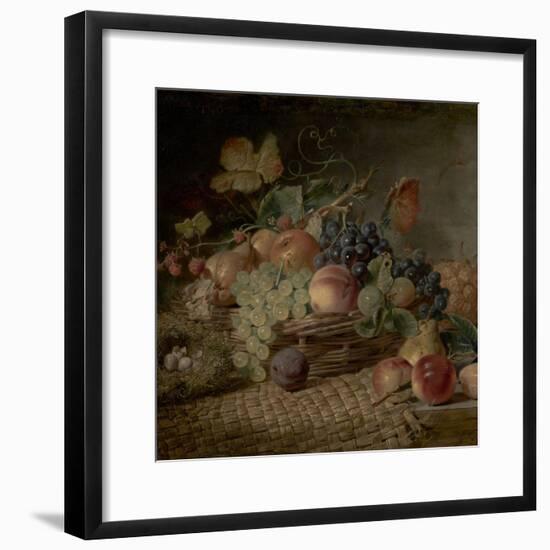 Fruit ('The Autumn Gift')-George Lance-Framed Giclee Print