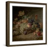 Fruit ('The Autumn Gift')-George Lance-Framed Giclee Print