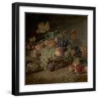 Fruit ('The Autumn Gift')-George Lance-Framed Giclee Print