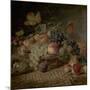 Fruit ('The Autumn Gift')-George Lance-Mounted Premium Giclee Print