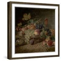 Fruit ('The Autumn Gift')-George Lance-Framed Giclee Print