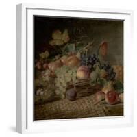 Fruit ('The Autumn Gift')-George Lance-Framed Giclee Print