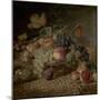 Fruit ('The Autumn Gift')-George Lance-Mounted Giclee Print