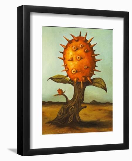 Fruit Tree Horned Melon-Leah Saulnier-Framed Premium Giclee Print