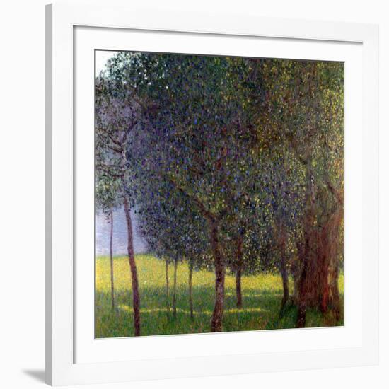 Fruit Trees, 1901-Gustav Klimt-Framed Giclee Print