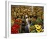 Fruit, Vegetables and Baskets for Sale on Stall in Market, Sucre, Bolivia, South America-Jane Sweeney-Framed Photographic Print