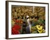 Fruit, Vegetables and Baskets for Sale on Stall in Market, Sucre, Bolivia, South America-Jane Sweeney-Framed Photographic Print